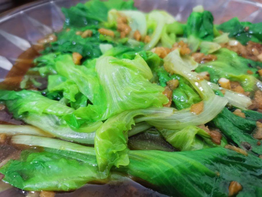 白灼生菜