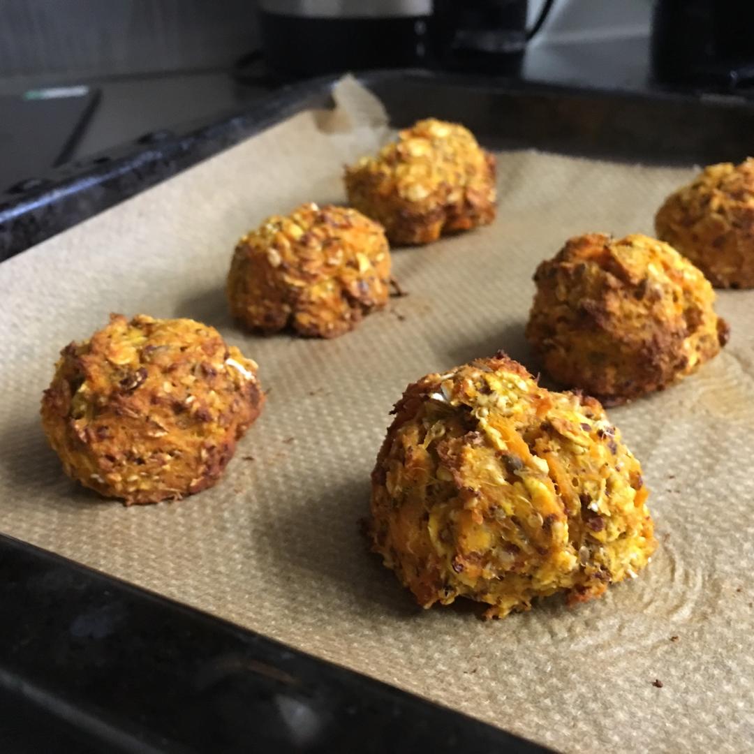 红薯燕麦饼