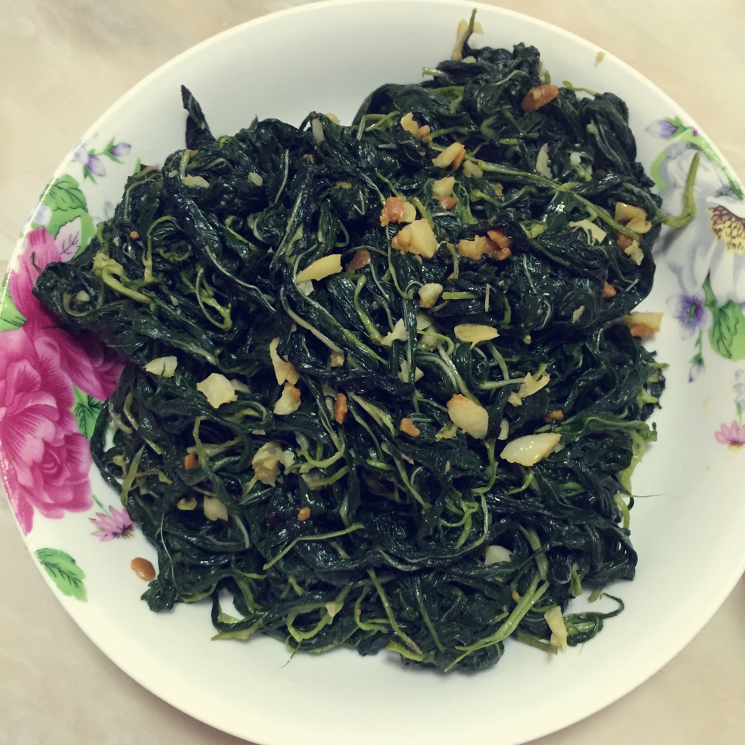 豆酱炒麻叶