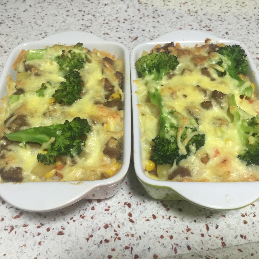 番茄鸡肉浓情焗饭【两人份】