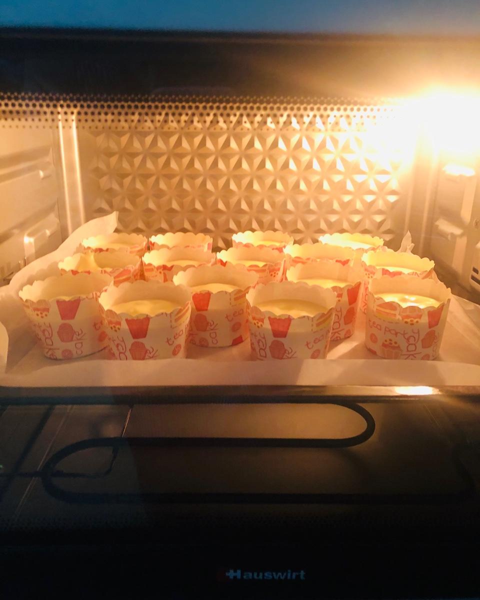 纸杯蛋糕 8寸戚风蛋糕的量