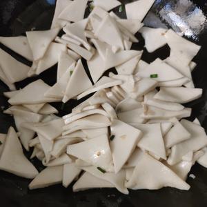 炒千叶豆腐的做法 步骤4