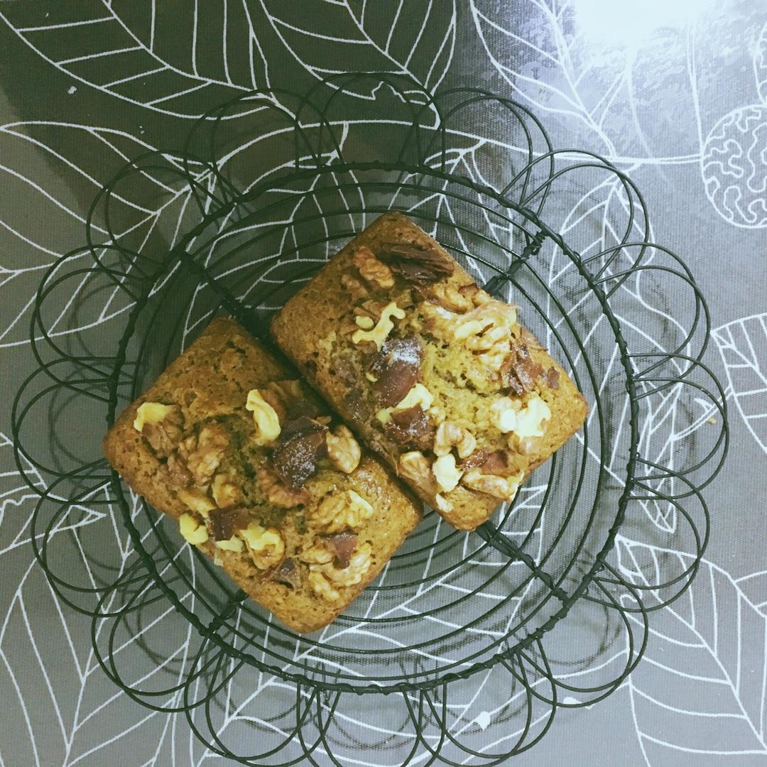 香蕉核桃磅蛋糕 Banana & Walnut Pound Cake