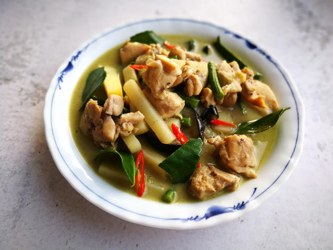 泰式青咖喱椰香鸡【食材包操作说明】