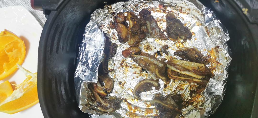 空气炸锅烤小脆骨