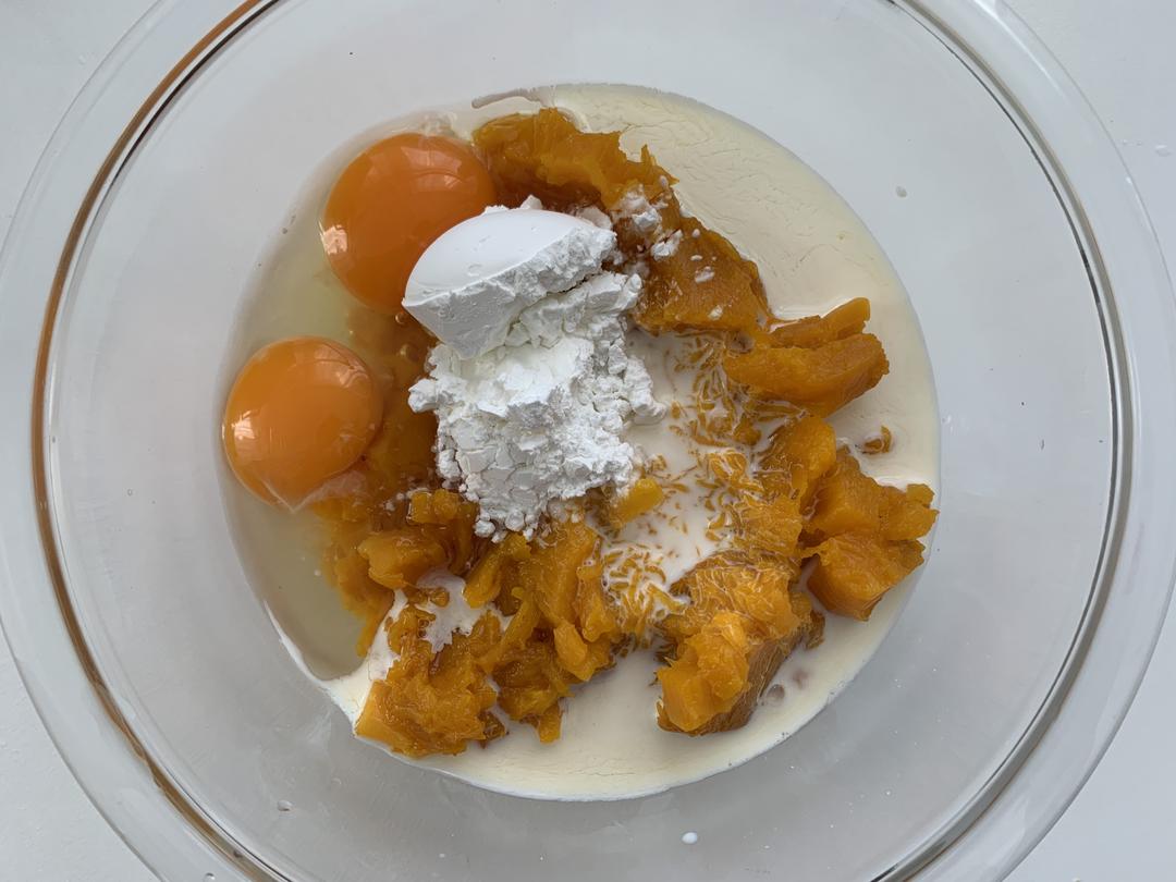 復(fù)刻日料店招牌日式南瓜撻??低脂美味??的做法 步驟5