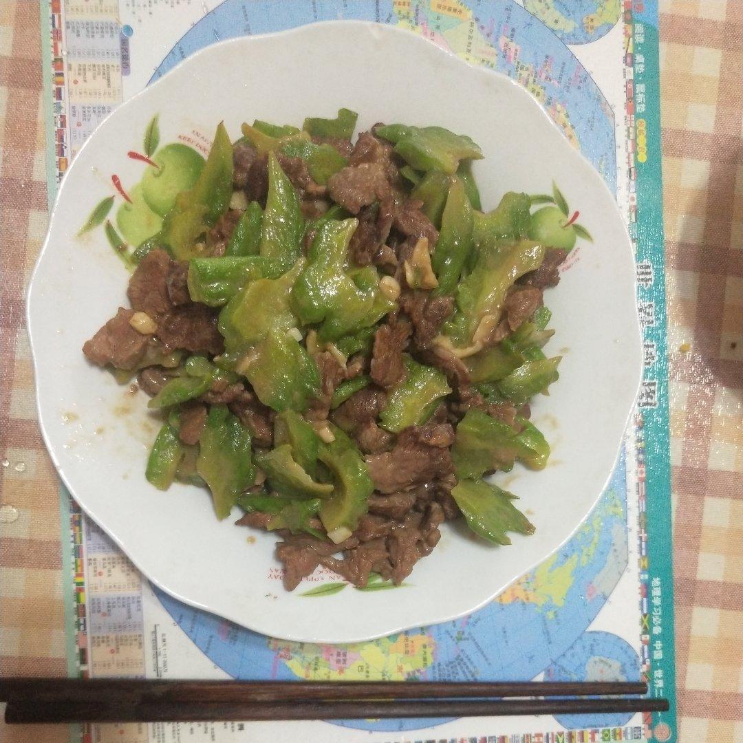 经典粤菜凉瓜牛肉