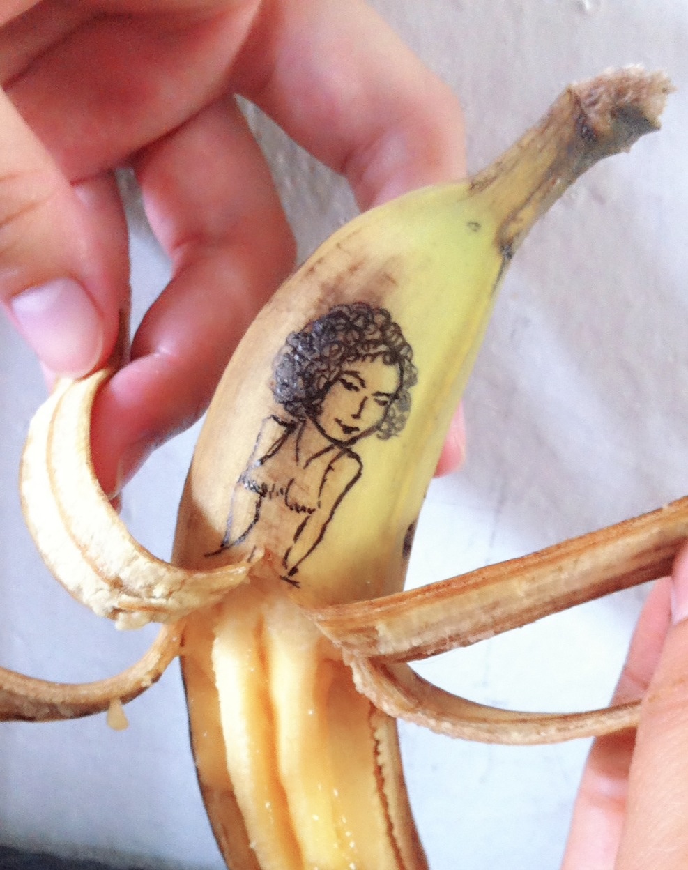 香蕉雕刻图片大全简单图片