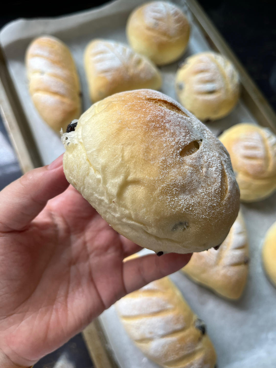 山寨原麦山丘 蔓越莓奶酪包