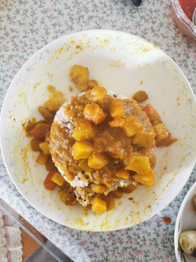 咖喱土豆饭