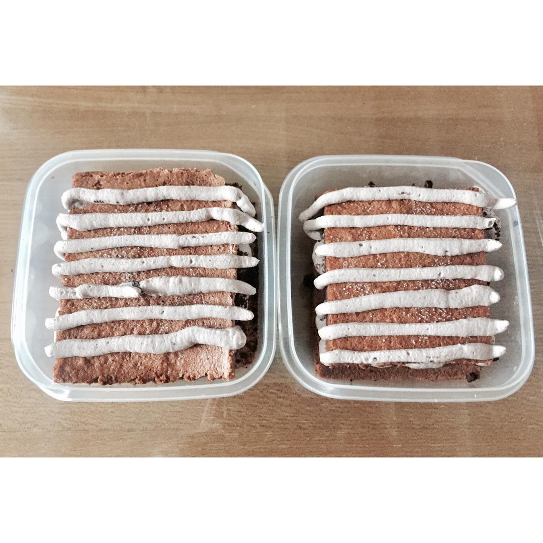 好吃到流泪的奥利奥咸奶油盒子蛋糕