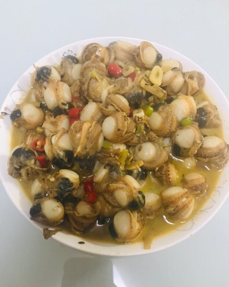 家常小炒扇贝肉