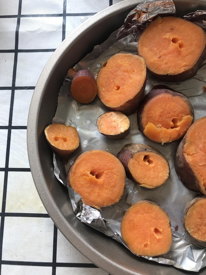 烤箱烤红薯