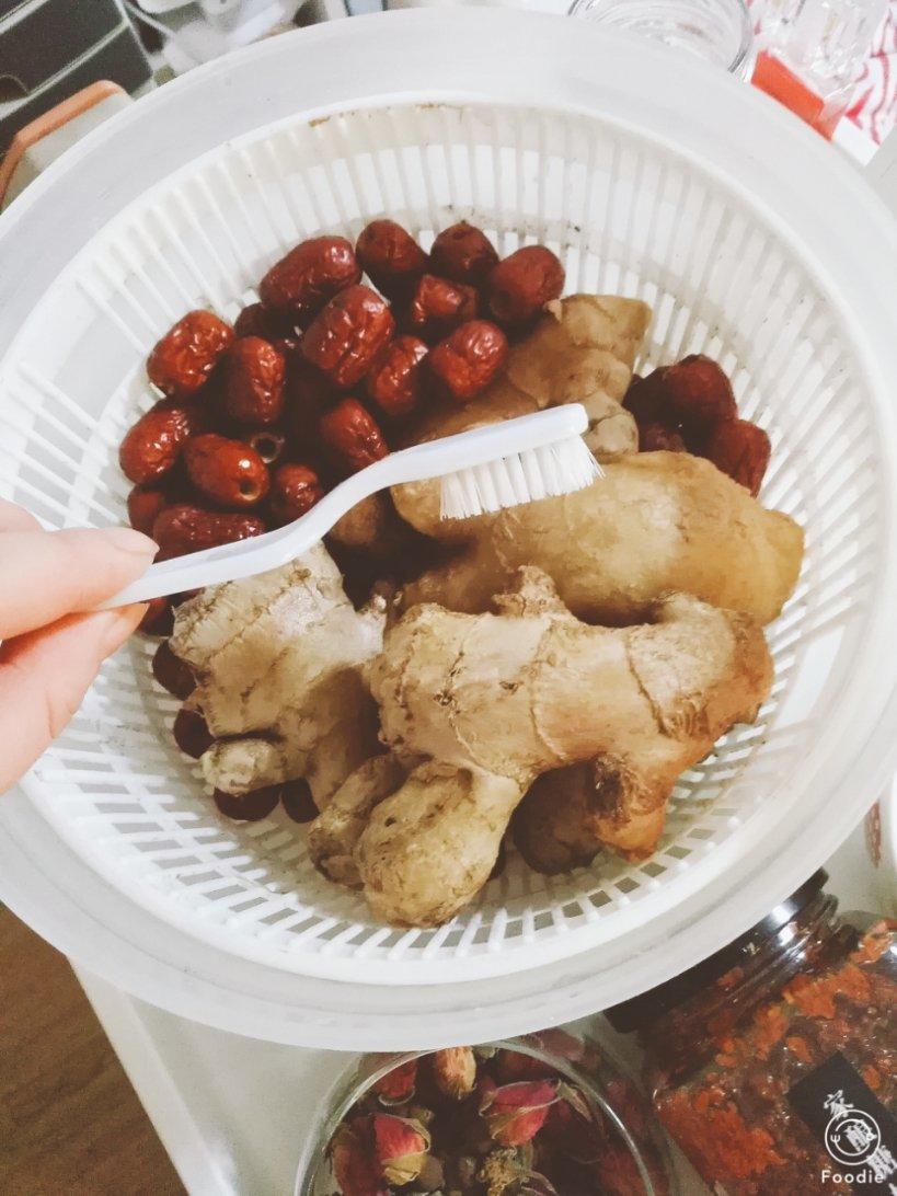 手工黑糖姜枣膏