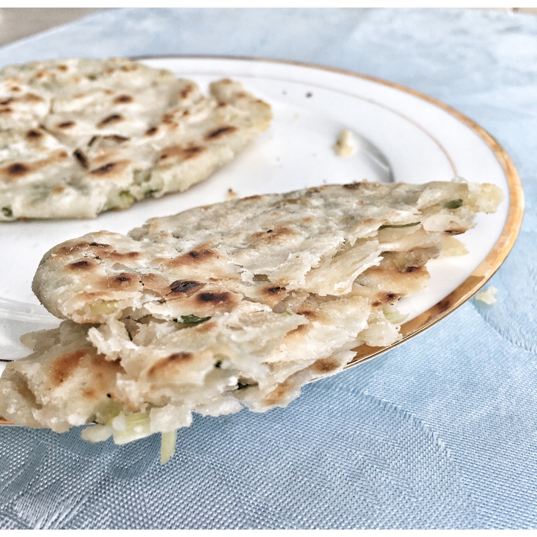 葱花油饼 Spring Onion Pancake