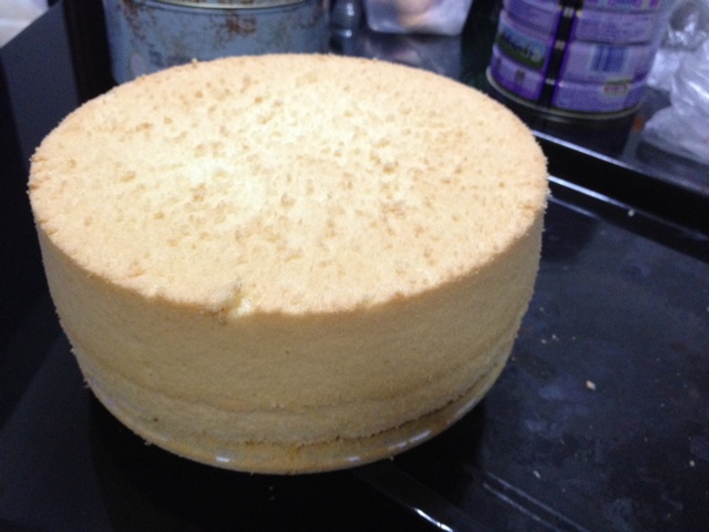 小嶋老师的戚风蛋糕