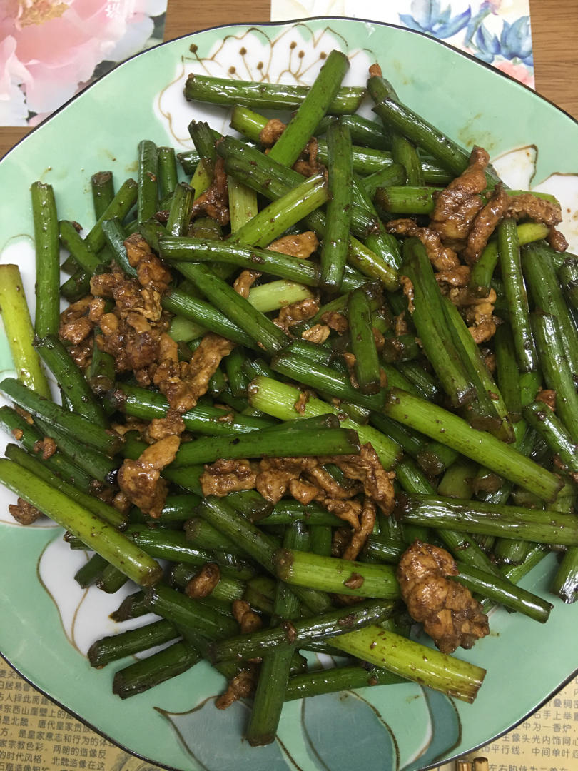 蒜薹炒肉