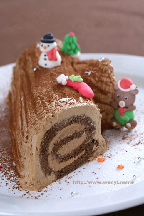 巧克力蛋糕卷的做法