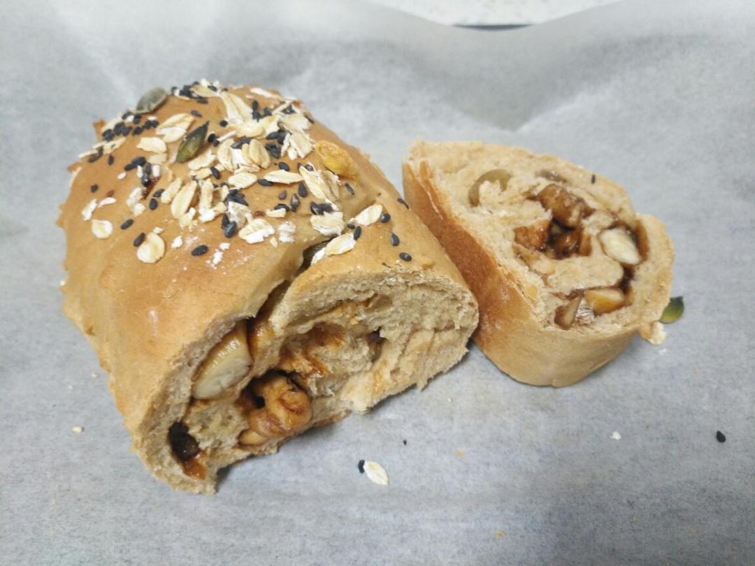 焦糖核桃咖啡软欧