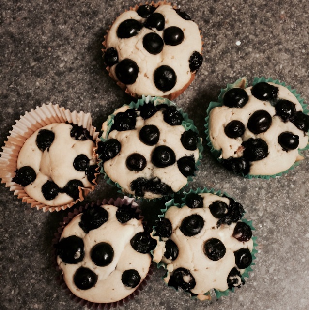 金宝顶爆浆蓝莓乳酪马芬（PH+川上文代）