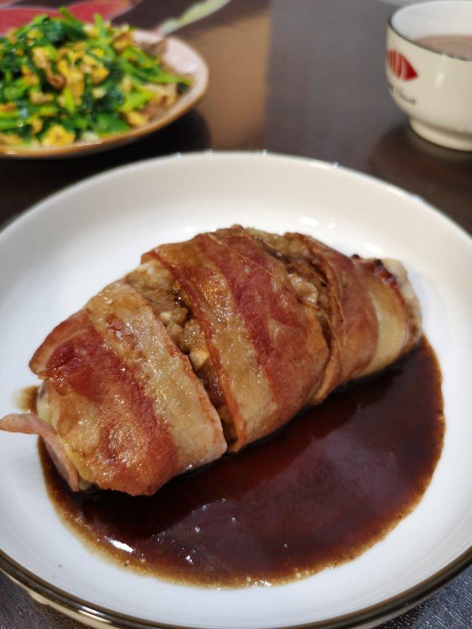 《食戟之灵》土豆培根烤肉