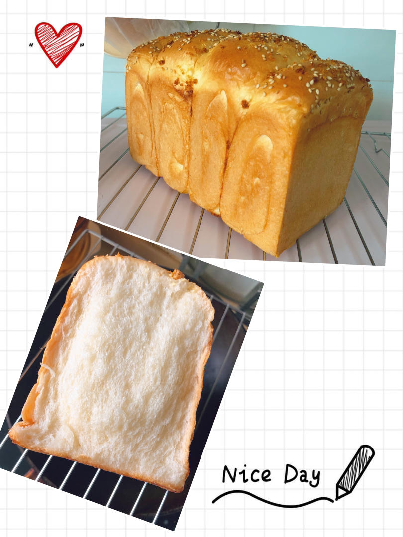 比棉花还柔软的中种北海道吐司