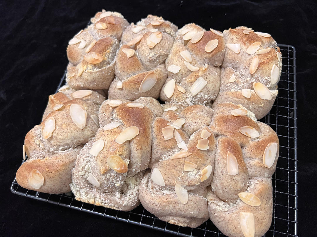 椰蓉奶排包（无黄油低卡版）