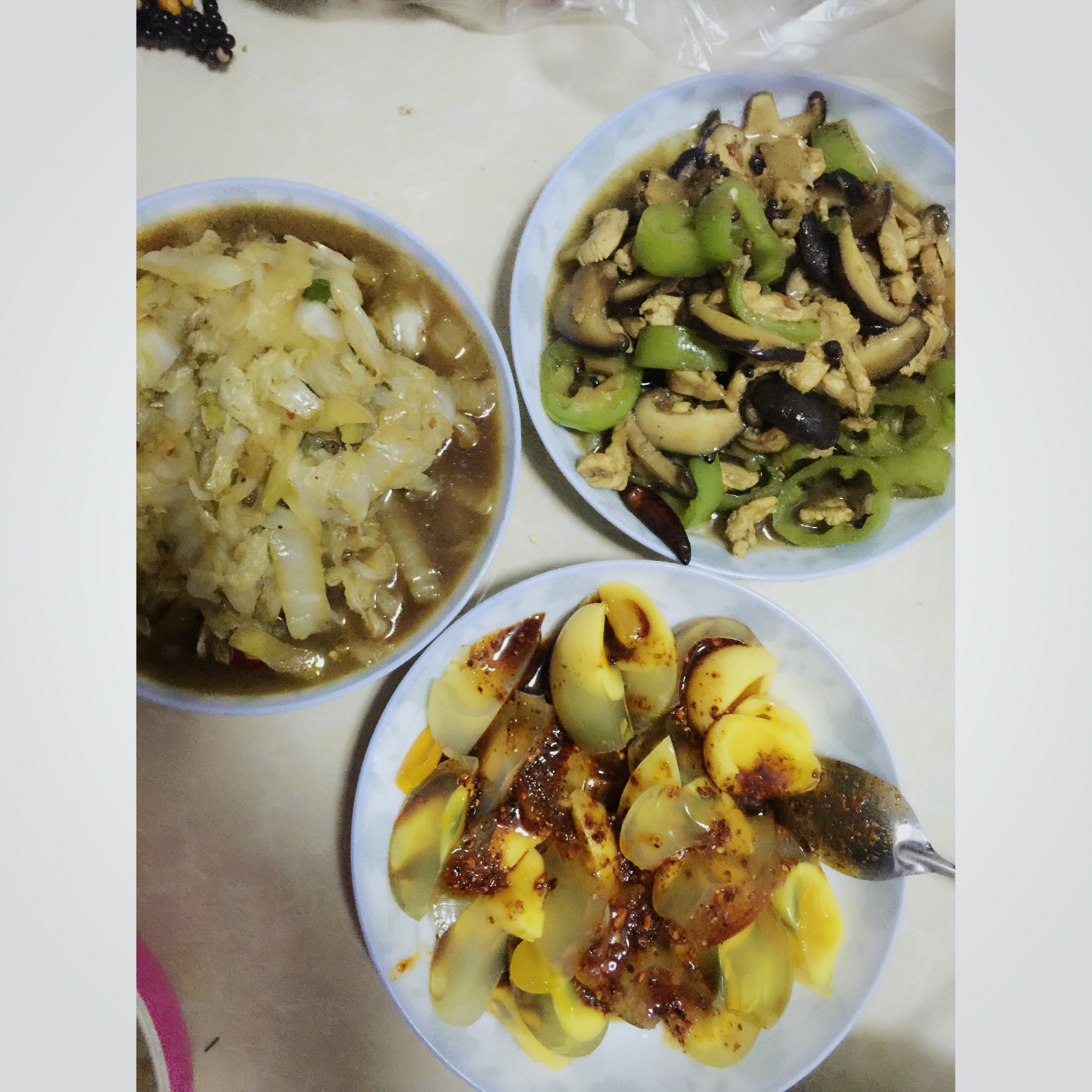 香菇炒肉