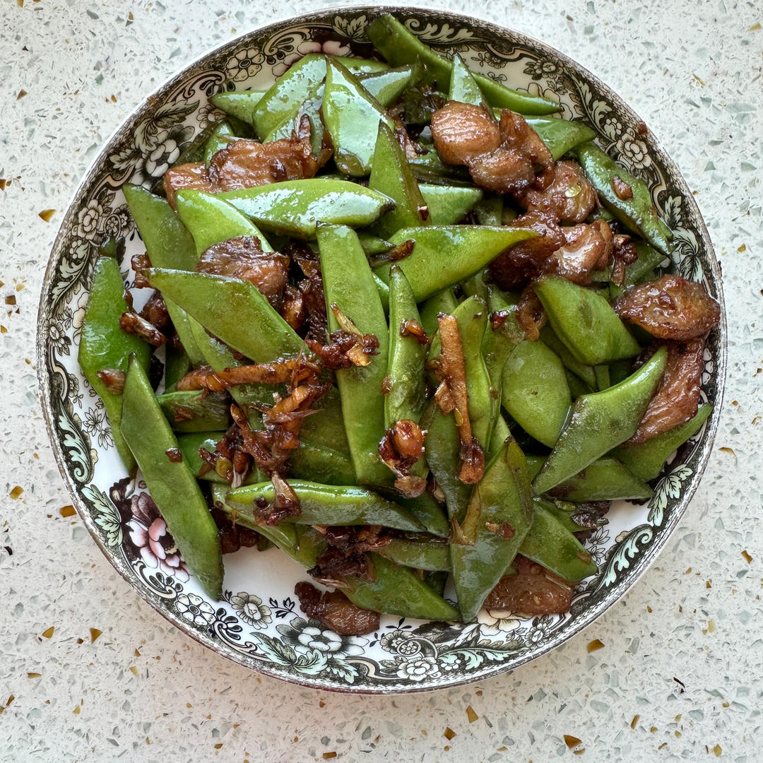 干煸豆角炒肉