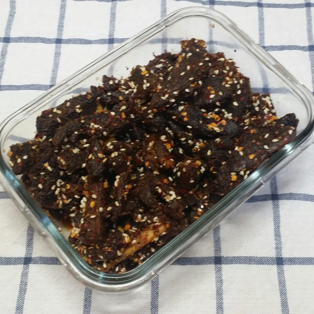 麻辣牛肉干