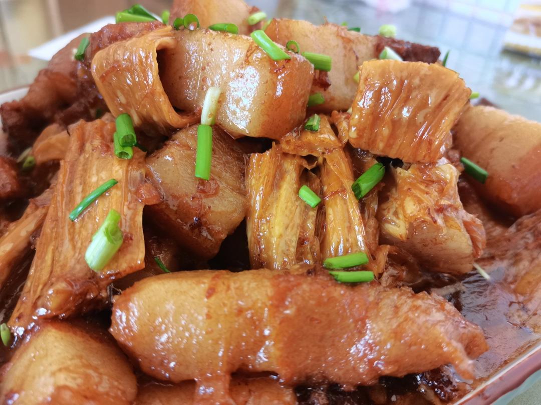 腐竹烧肉