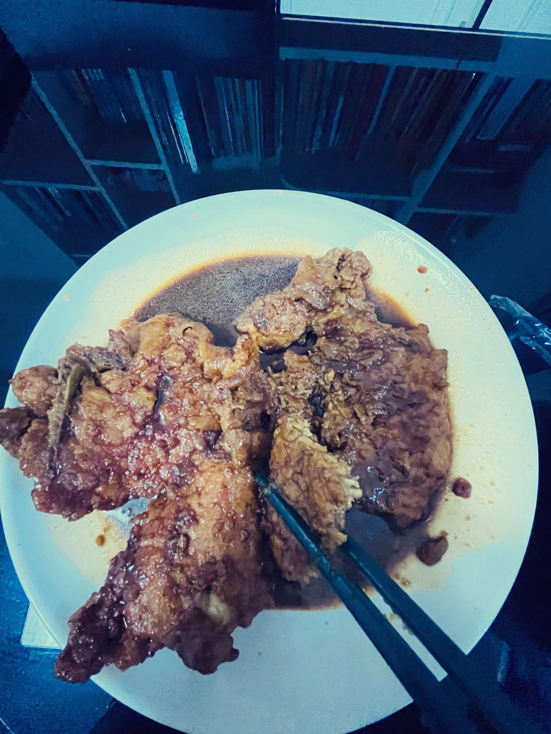 葱烧大排