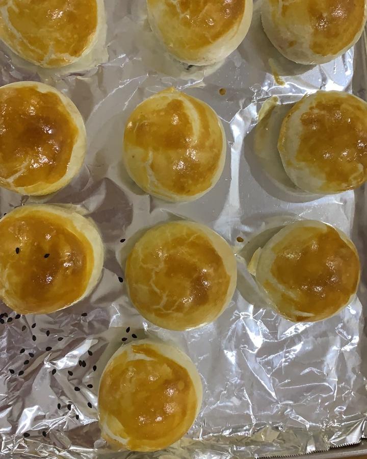 蛋黄酥，手工蛋黄酥