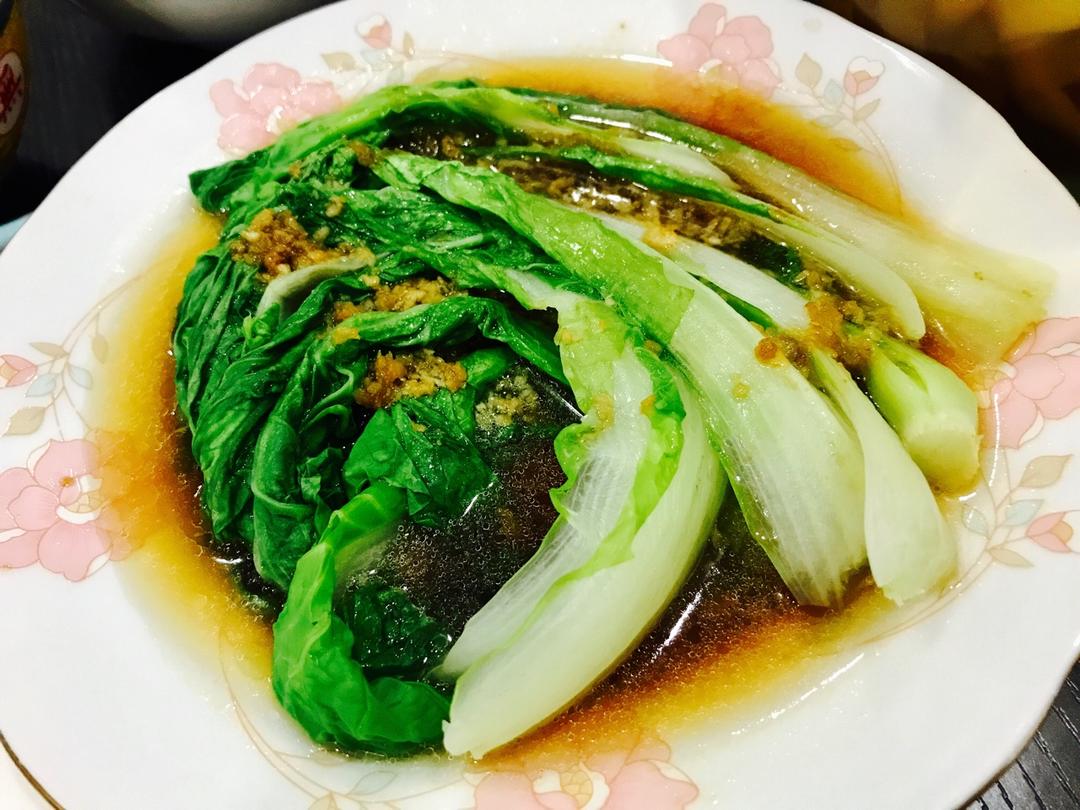 杰奎琳枕头做的白灼小白菜