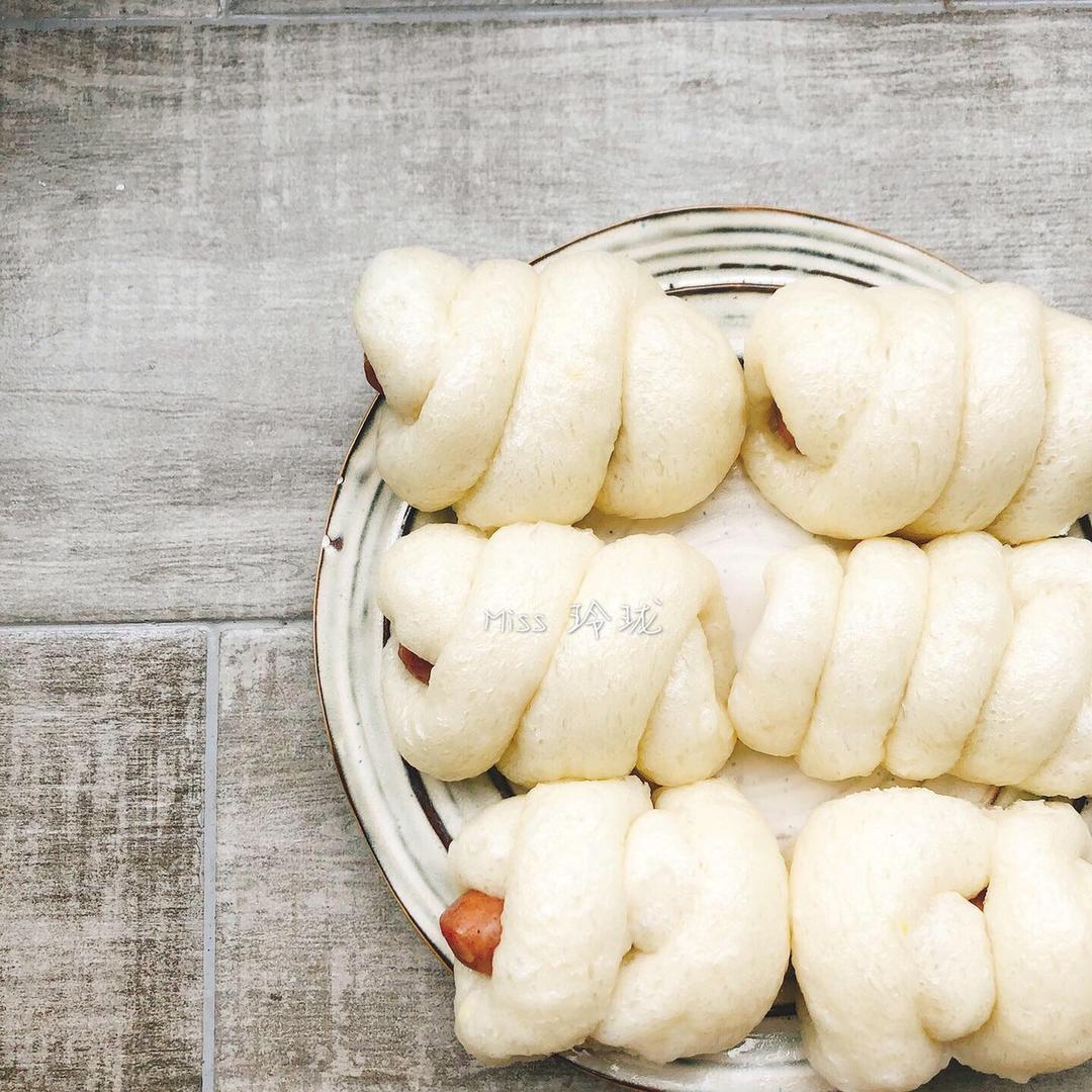 肠仔卷/香肠馒头（来一盘接地气的早餐）