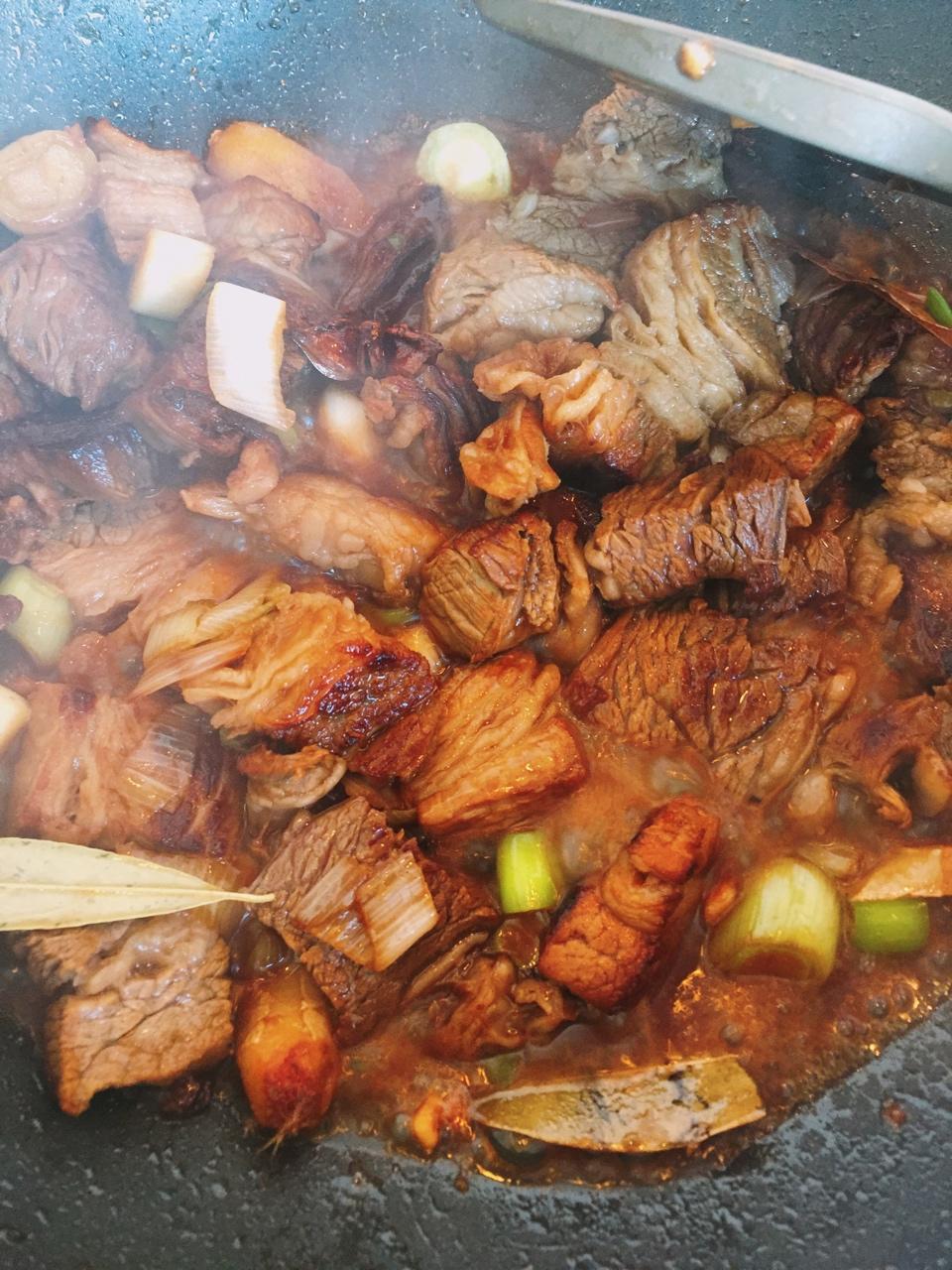 番茄土豆炖牛腩
