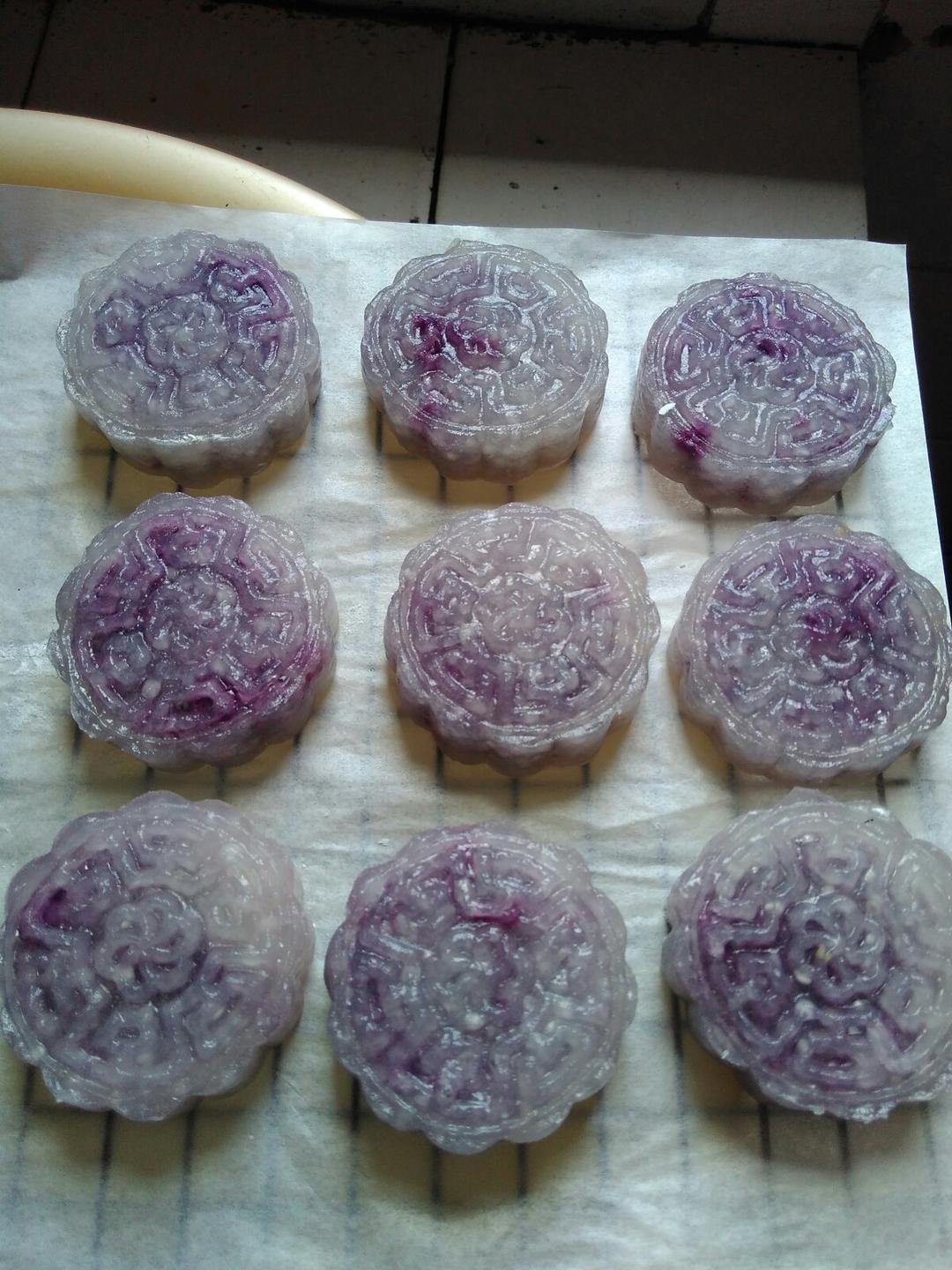 yuanna大碗做的西米水晶q弹(月饼)