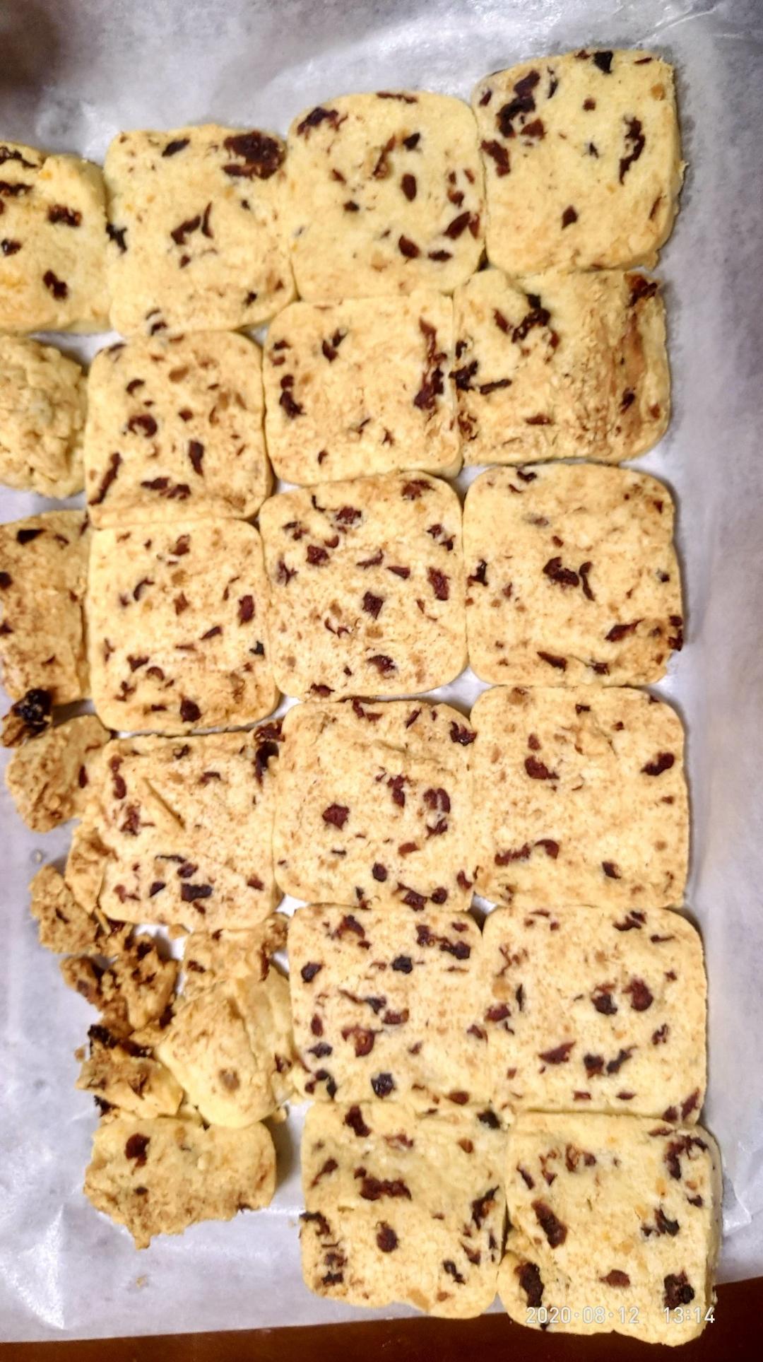 曲奇新手的蔓越莓曲奇