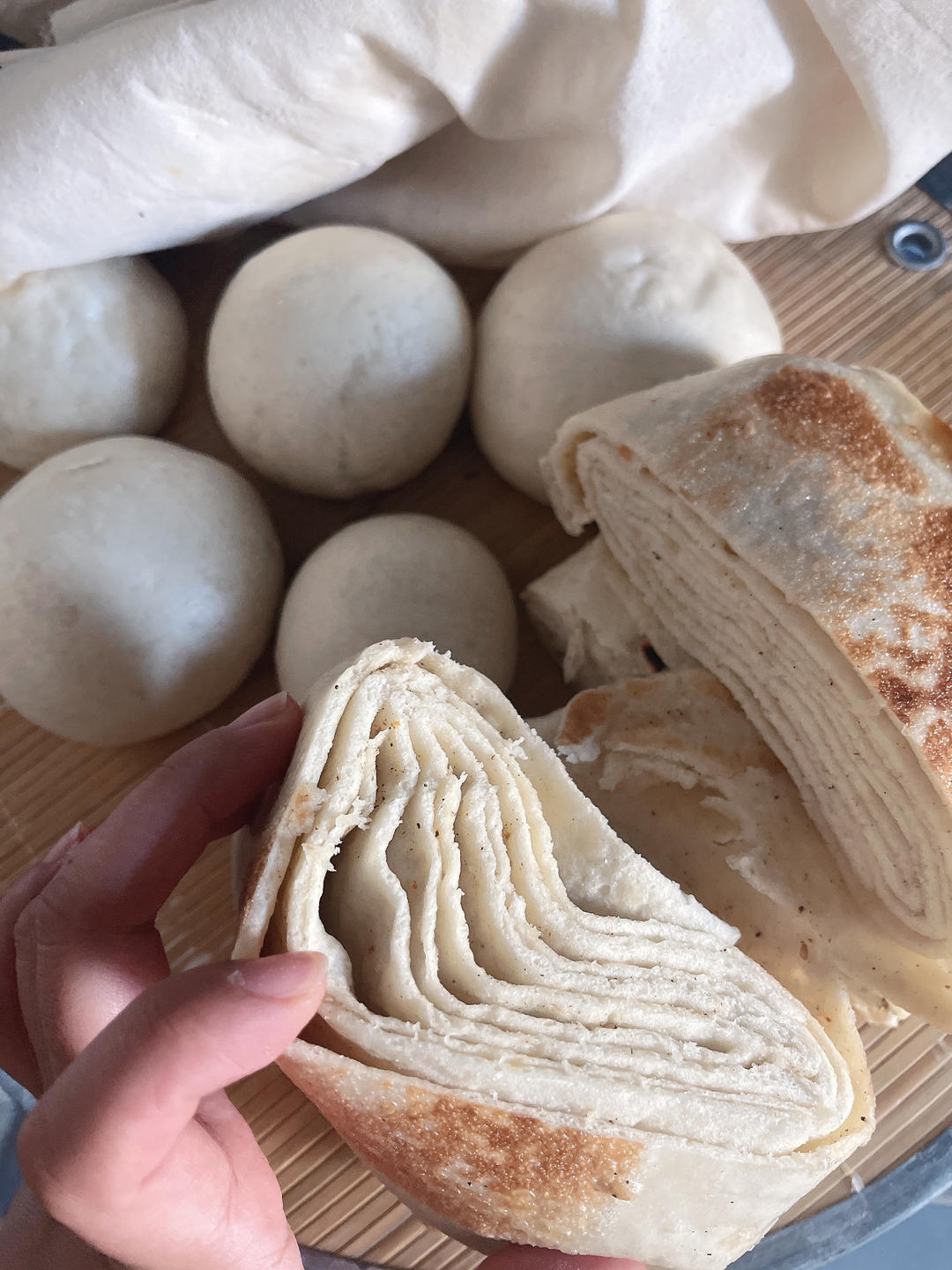 发面千层饼