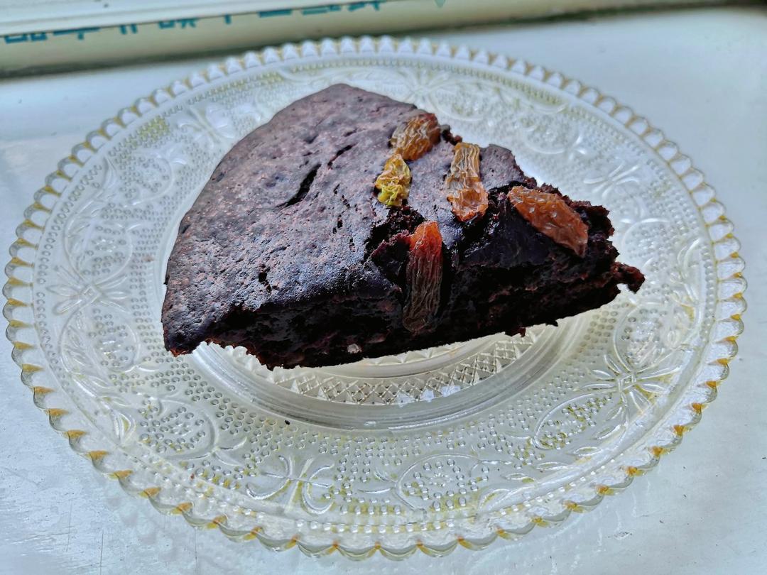 【无油无糖减脂超好吃】布朗尼蛋糕 Fudgy Brownie