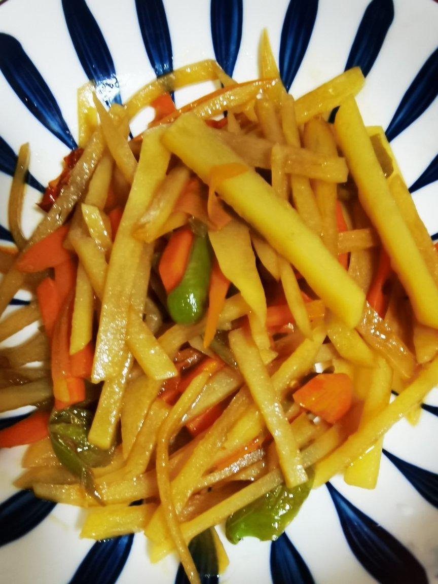 超级无敌下饭菜～酸辣土豆丝