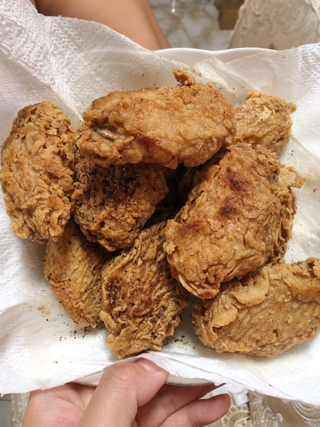 鳞皮香酥炸鸡腿（翅根）·自制香酥粉