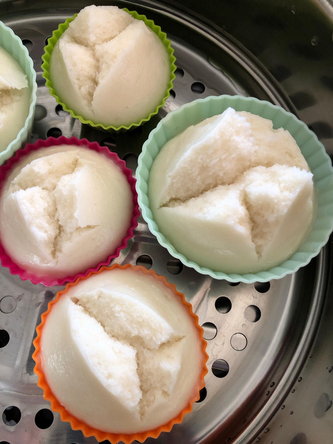 ❌无需泡打粉❗️掌握三个技巧❗️开花米糕轻松做