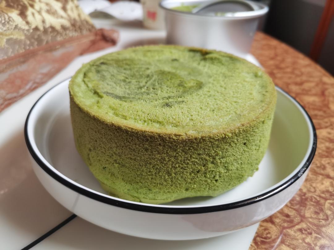 抹茶戚风（6寸加高10厘米）