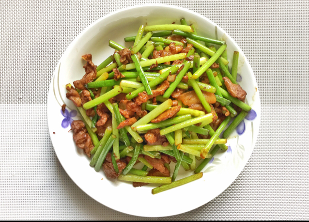 蒜薹炒肉