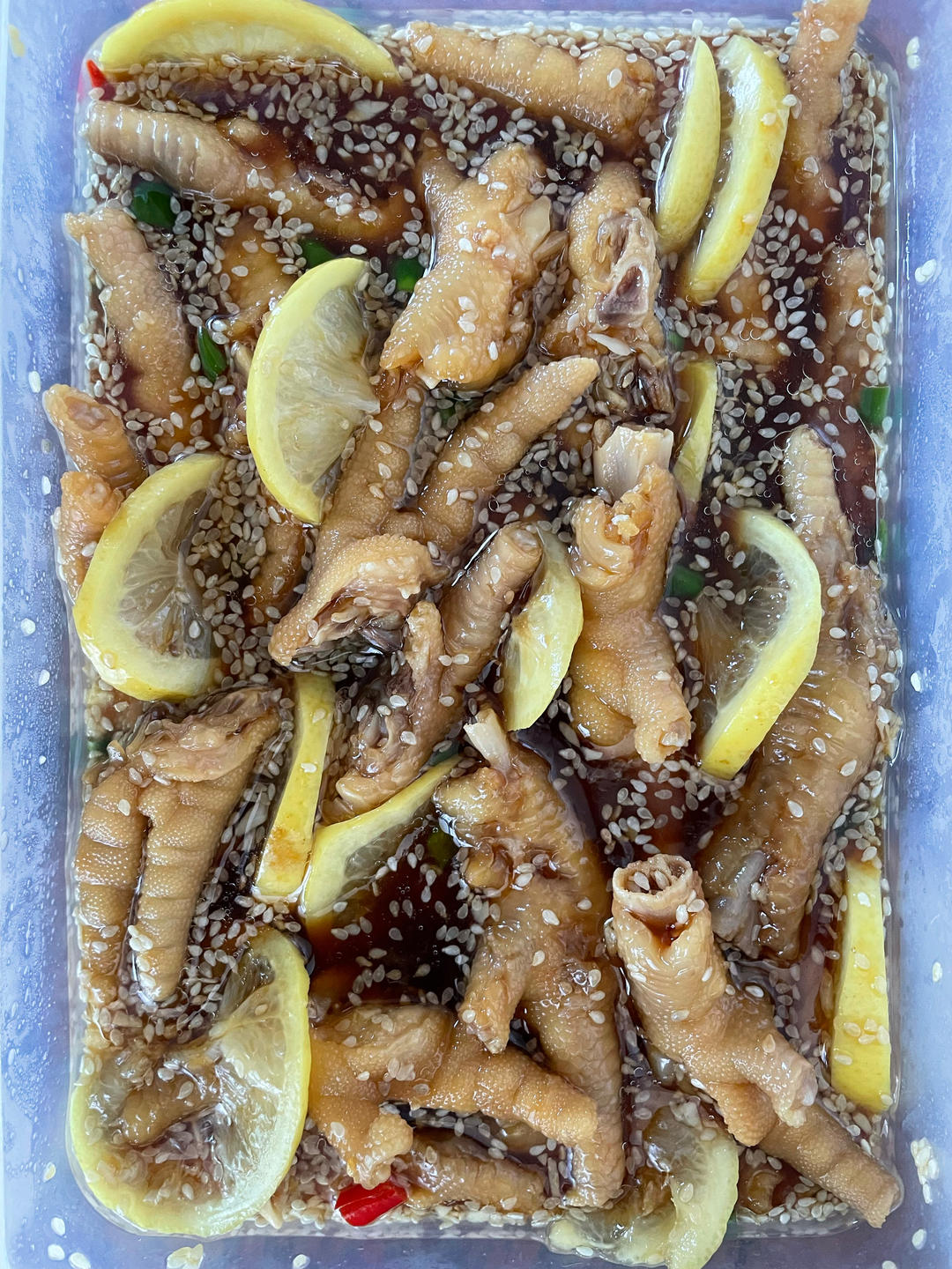 学会可以去摆摊的柠檬鸡爪🍋