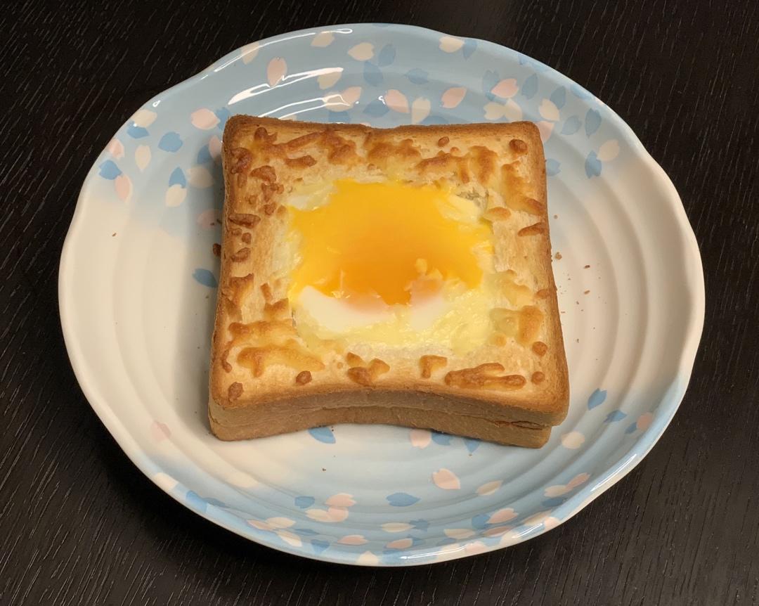 芝士鸡蛋爆浆吐司