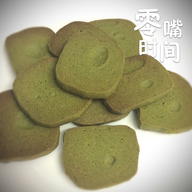 抹茶杏仁饼干