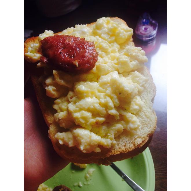 营养早餐—西式炒蛋的做法