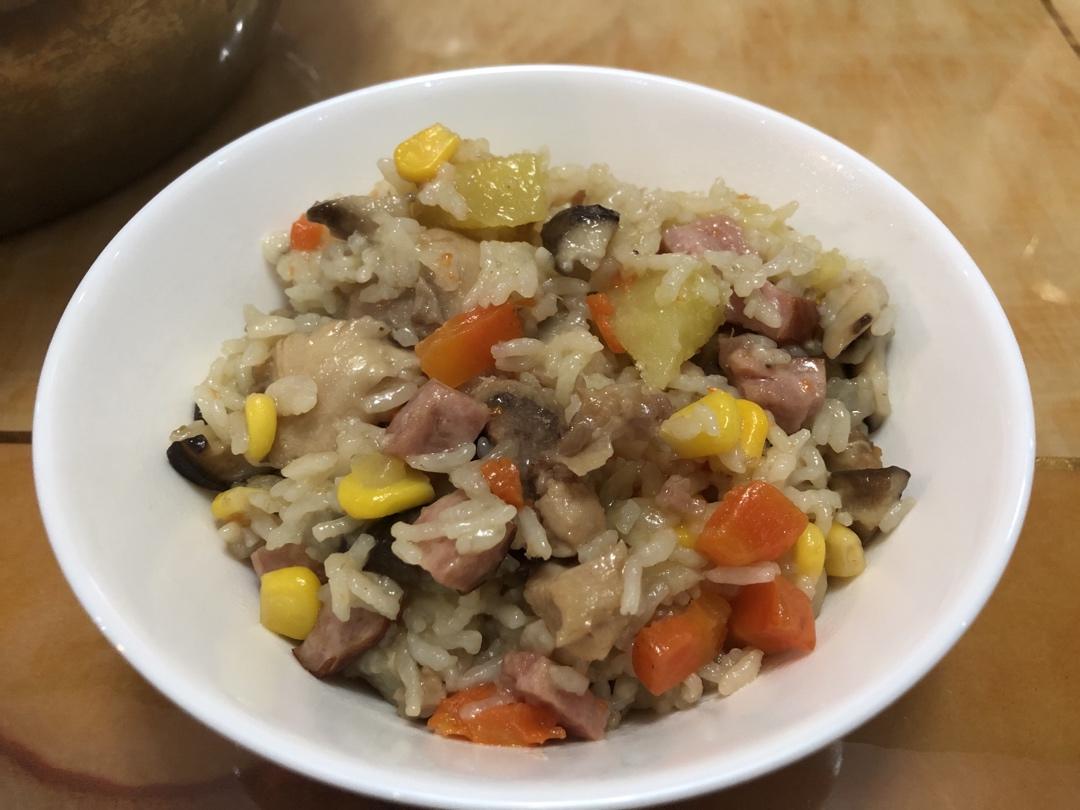 土豆焖饭（电饭锅版）